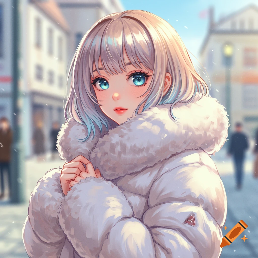 AO Gennai 【WAKABA Girls’ High School Winter CLOTHES】, image size:1024x1024