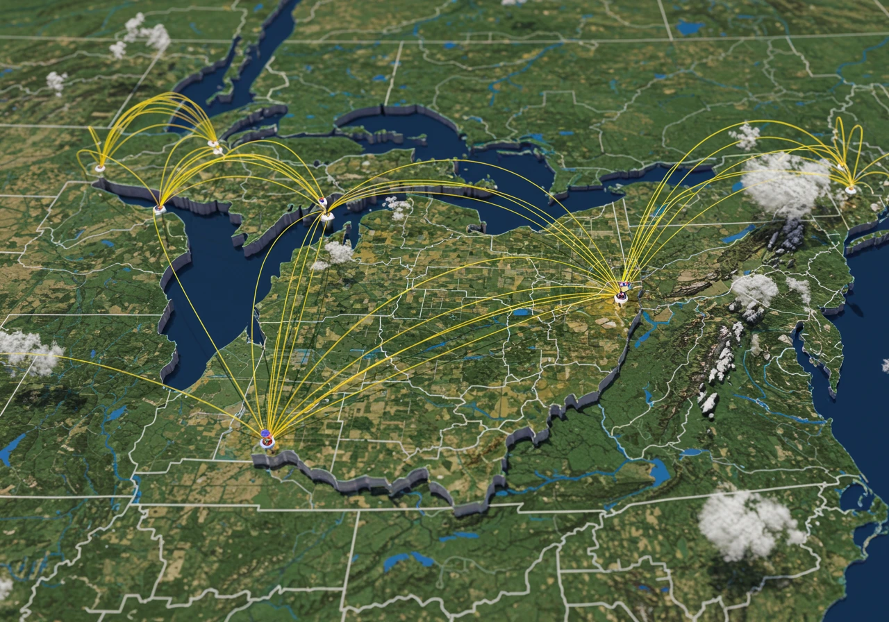 Geography created on Craiyon
