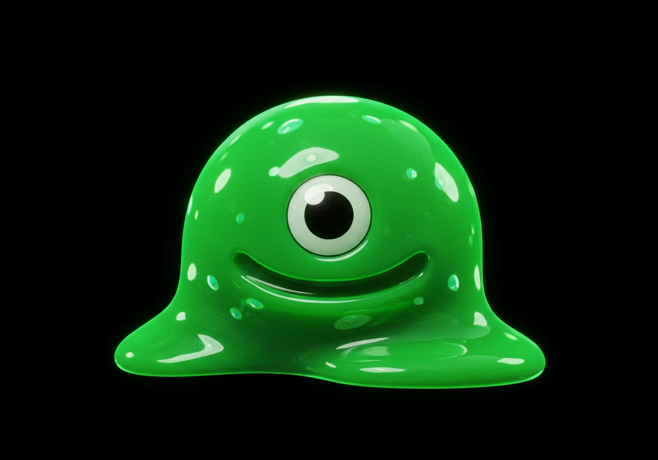 Slime created on Craiyon