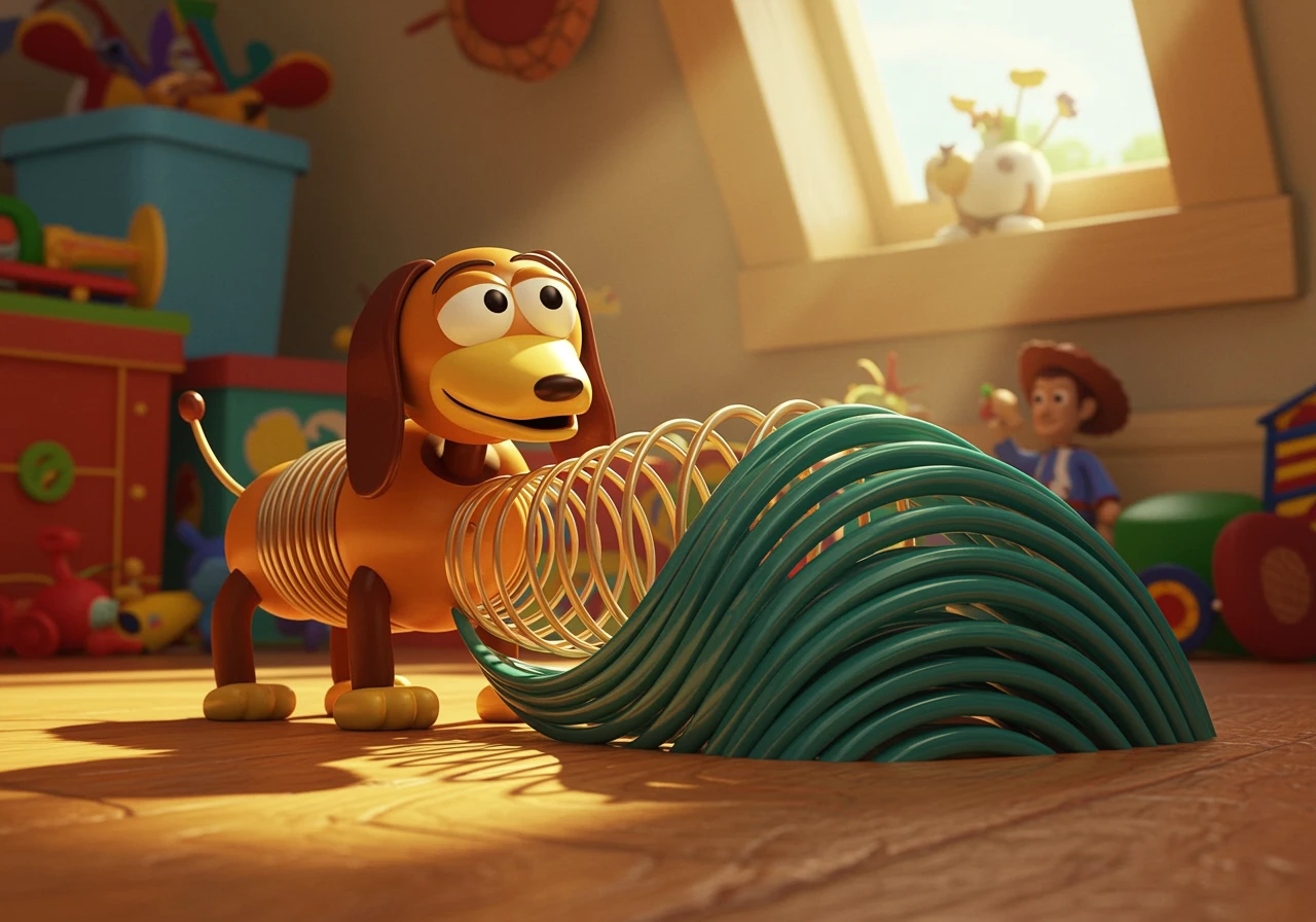 Toy story created on Craiyon