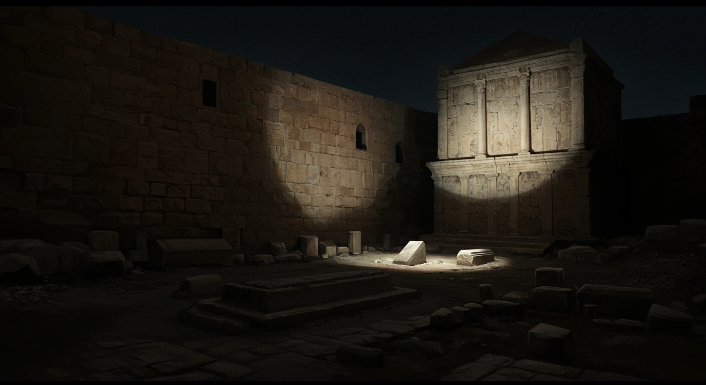 Ancient ruins created on Craiyon