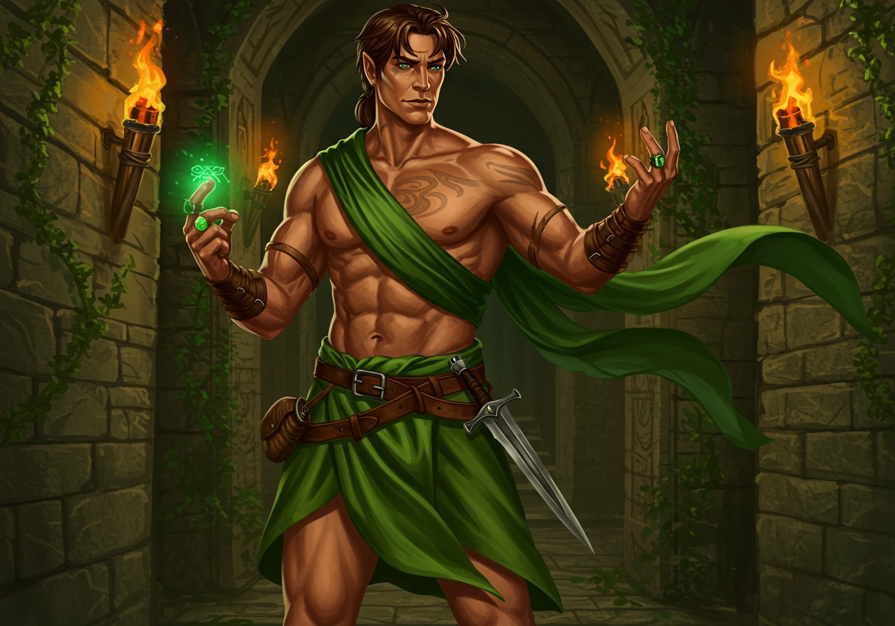 Dungeons and dragons created on Craiyon