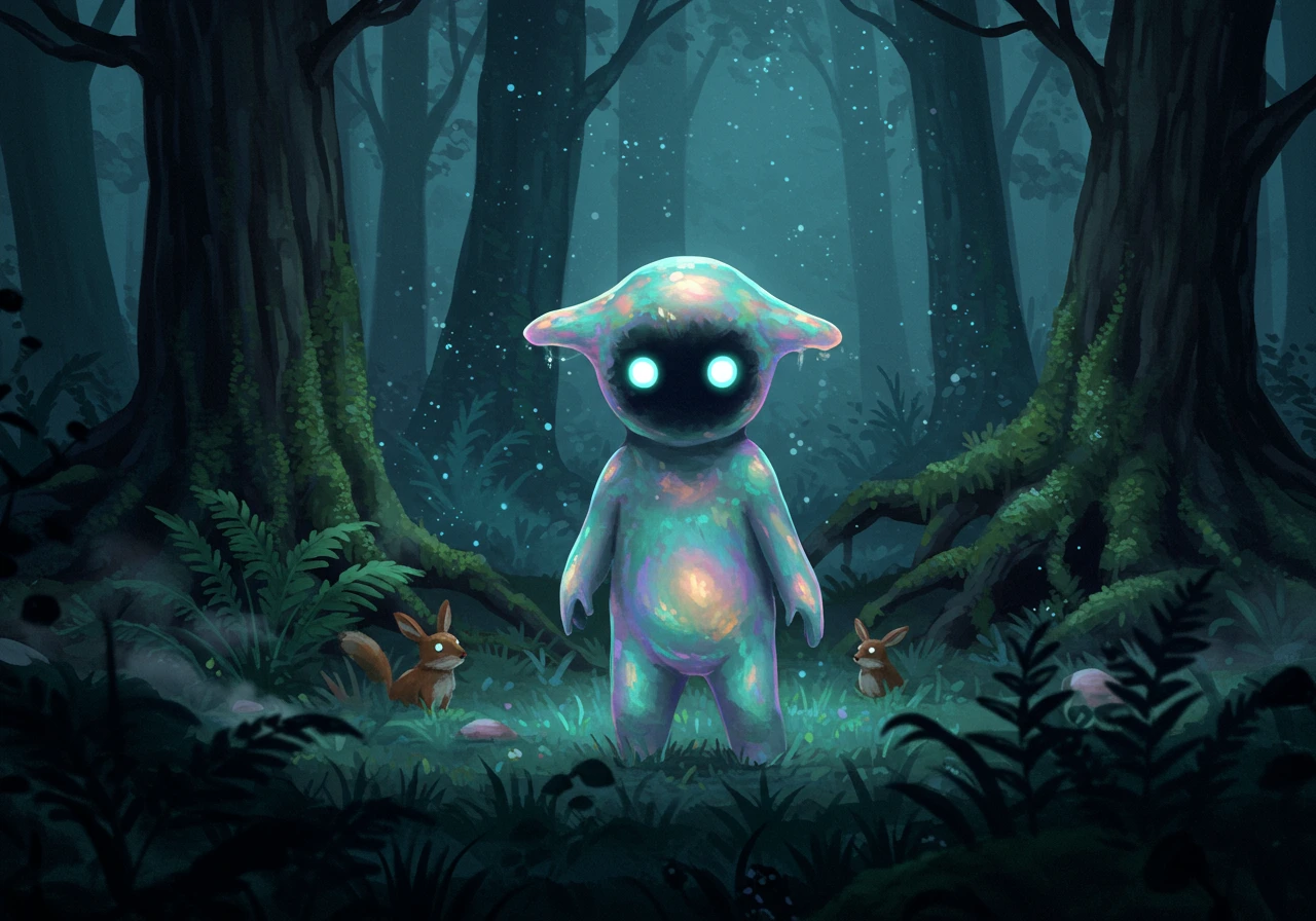 Creatures created on Craiyon