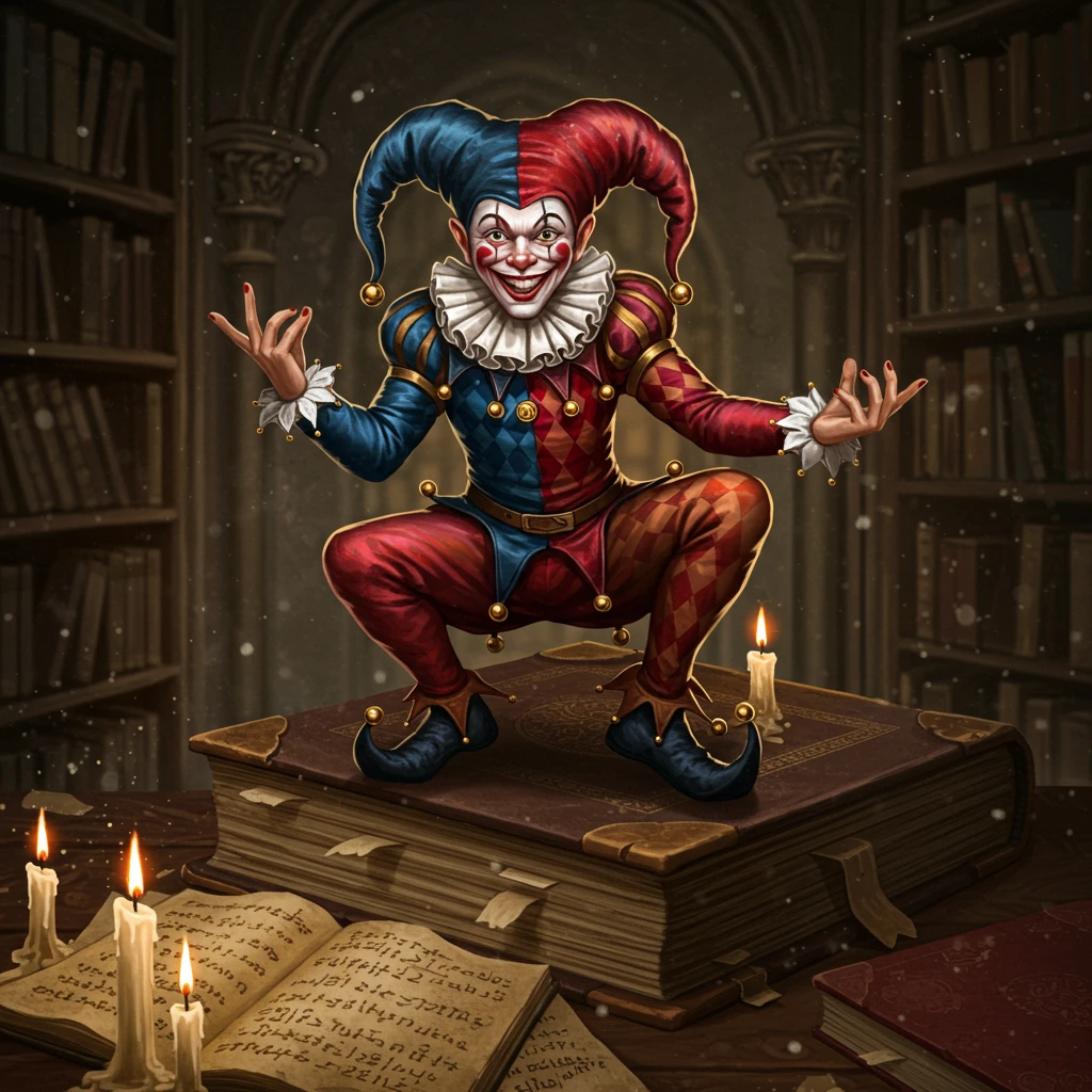 Jester created on Craiyon