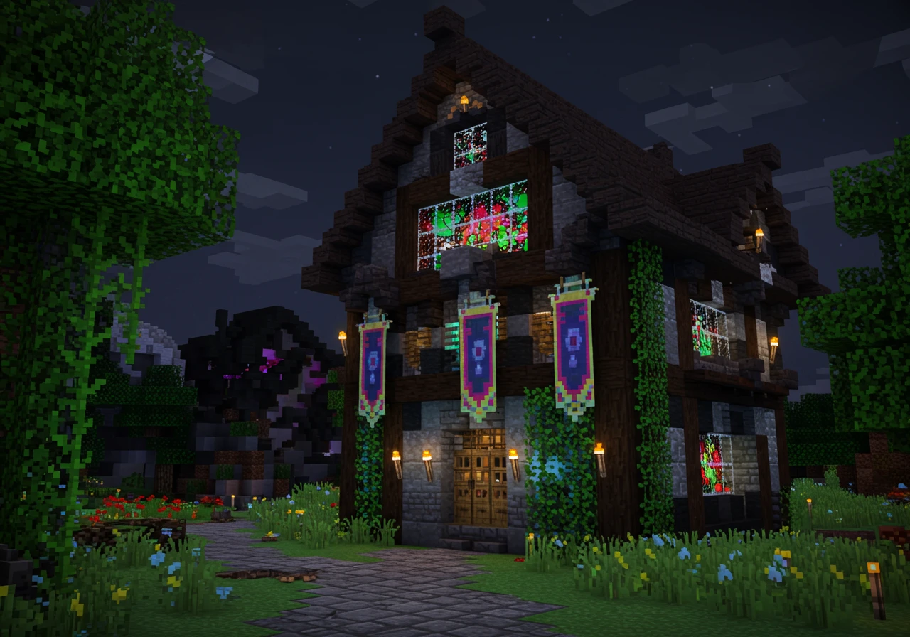 Minecraft created on Craiyon