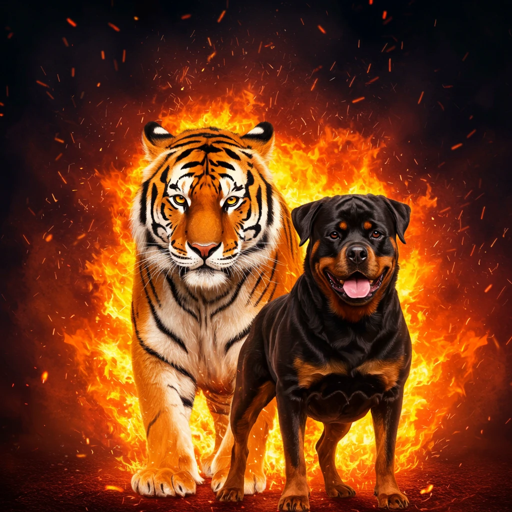 Tigers created on Craiyon