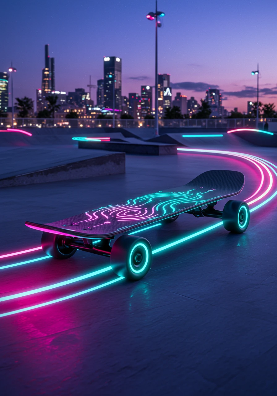 Skateboarding created on Craiyon