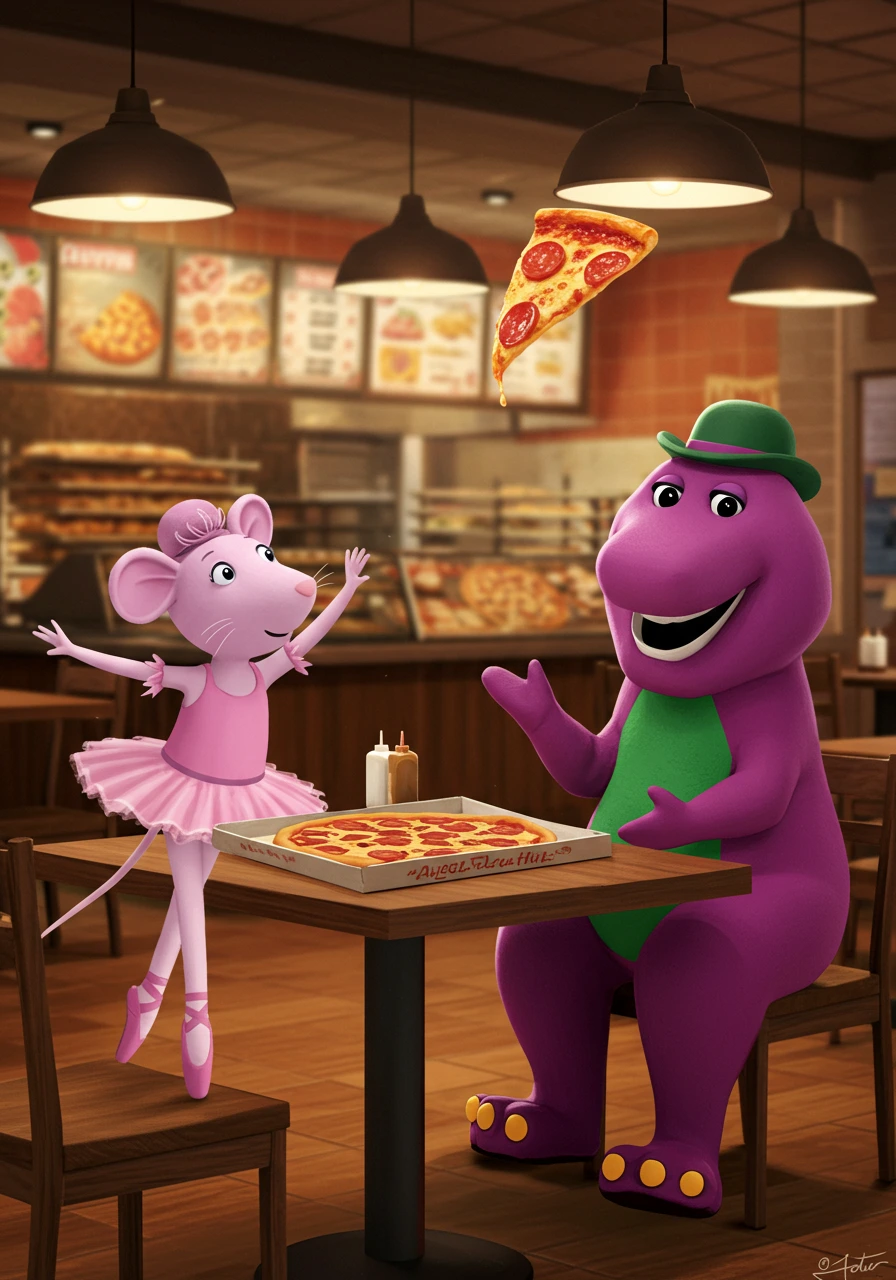 Children's characters created on Craiyon