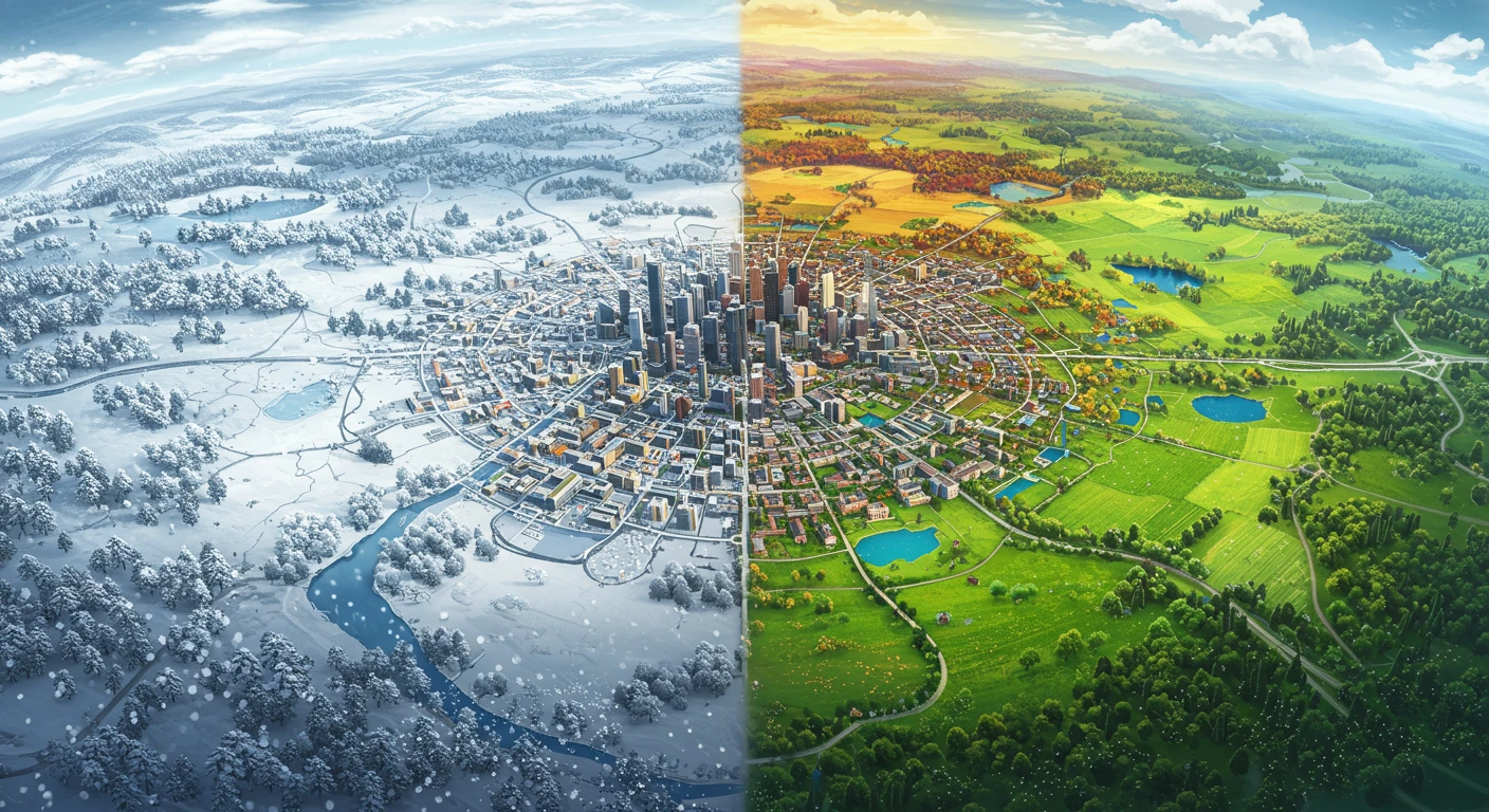 Seasons created on Craiyon