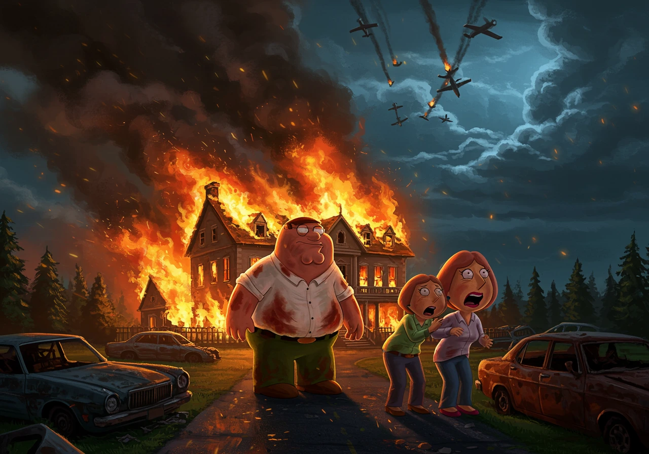 Animated series created on Craiyon