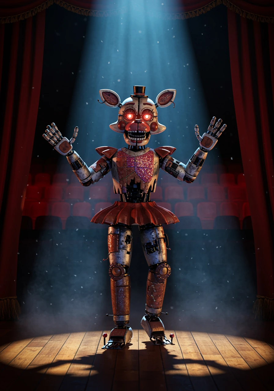 Animatronic created on Craiyon