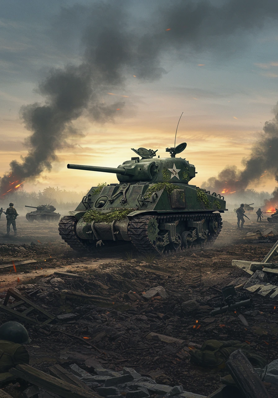 Tanks created on Craiyon