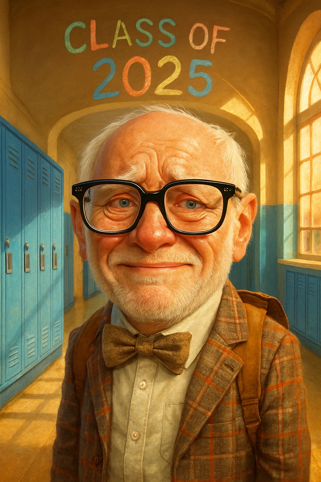 Caricature created on Craiyon