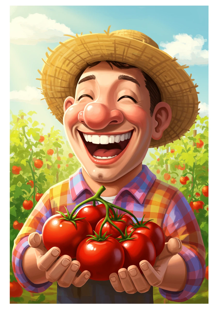 Farming created on Craiyon