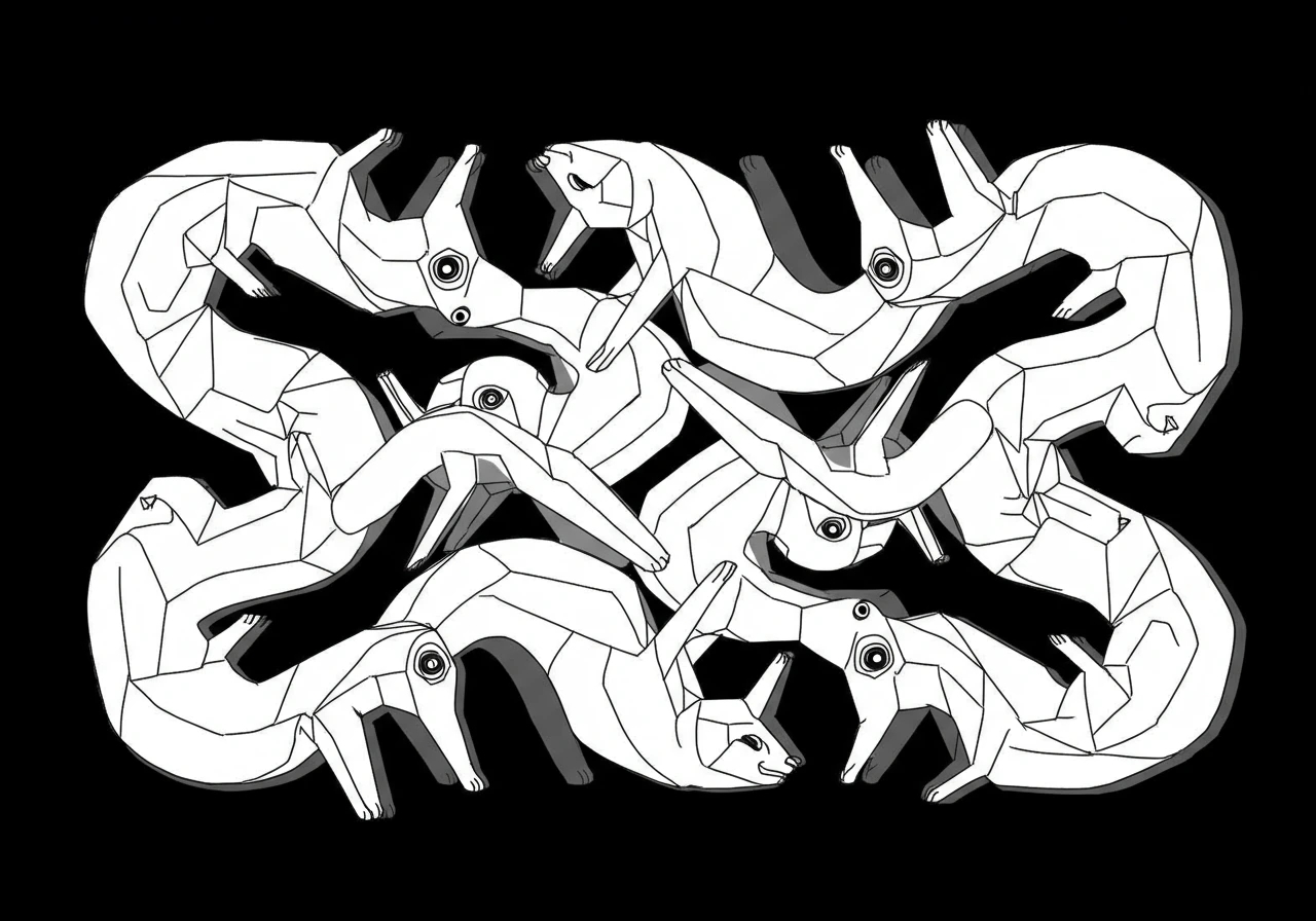 Monochromatic created on Craiyon