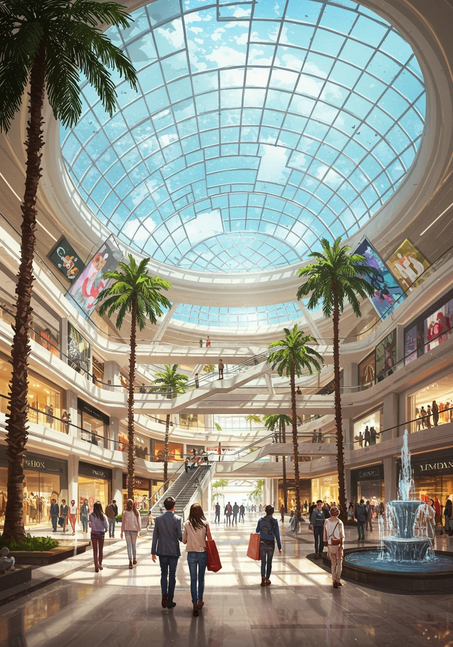 Shopping created on Craiyon