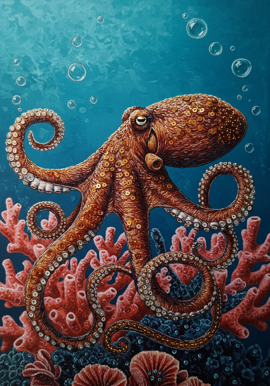 Octopus created on Craiyon