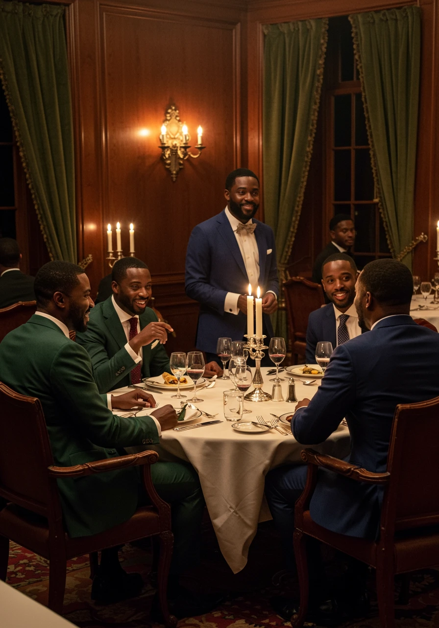 Social gathering created on Craiyon