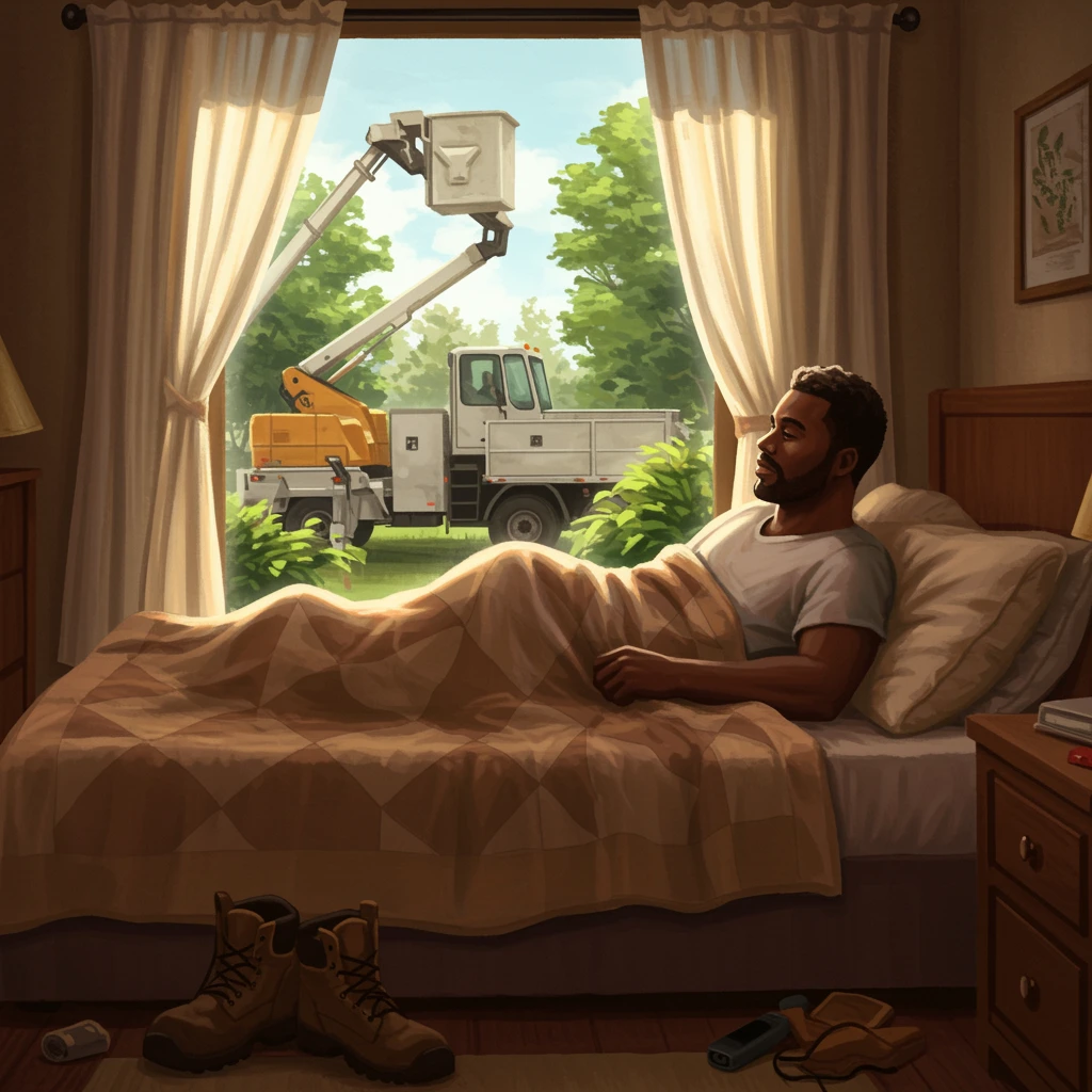 Bedroom created on Craiyon