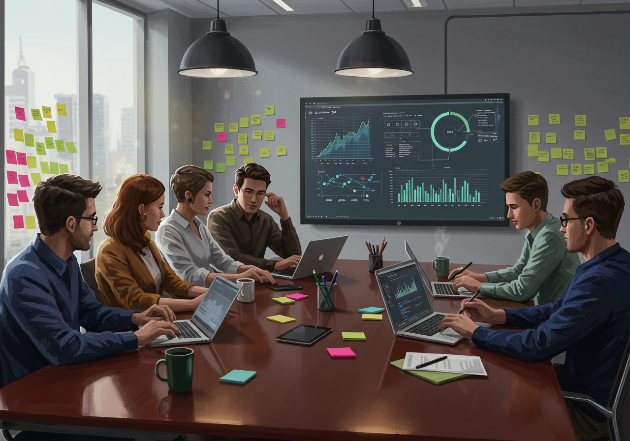 Office created on Craiyon