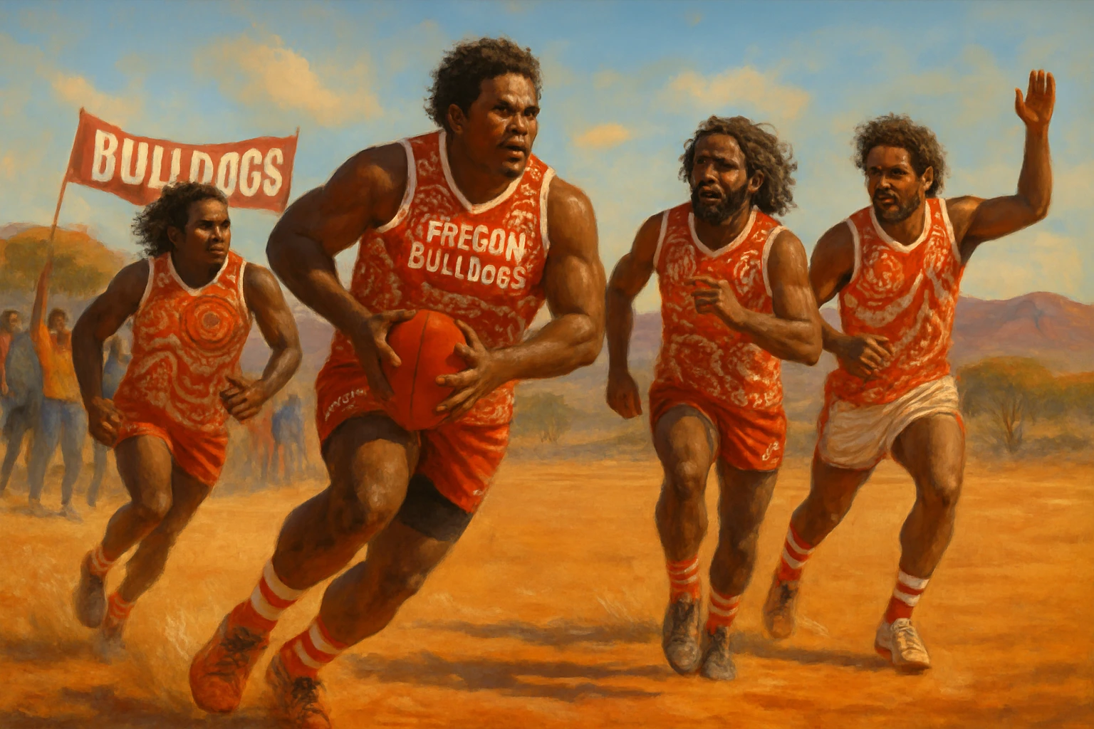 Indigenous culture created on Craiyon