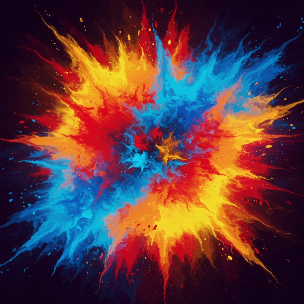 Explosion created on Craiyon