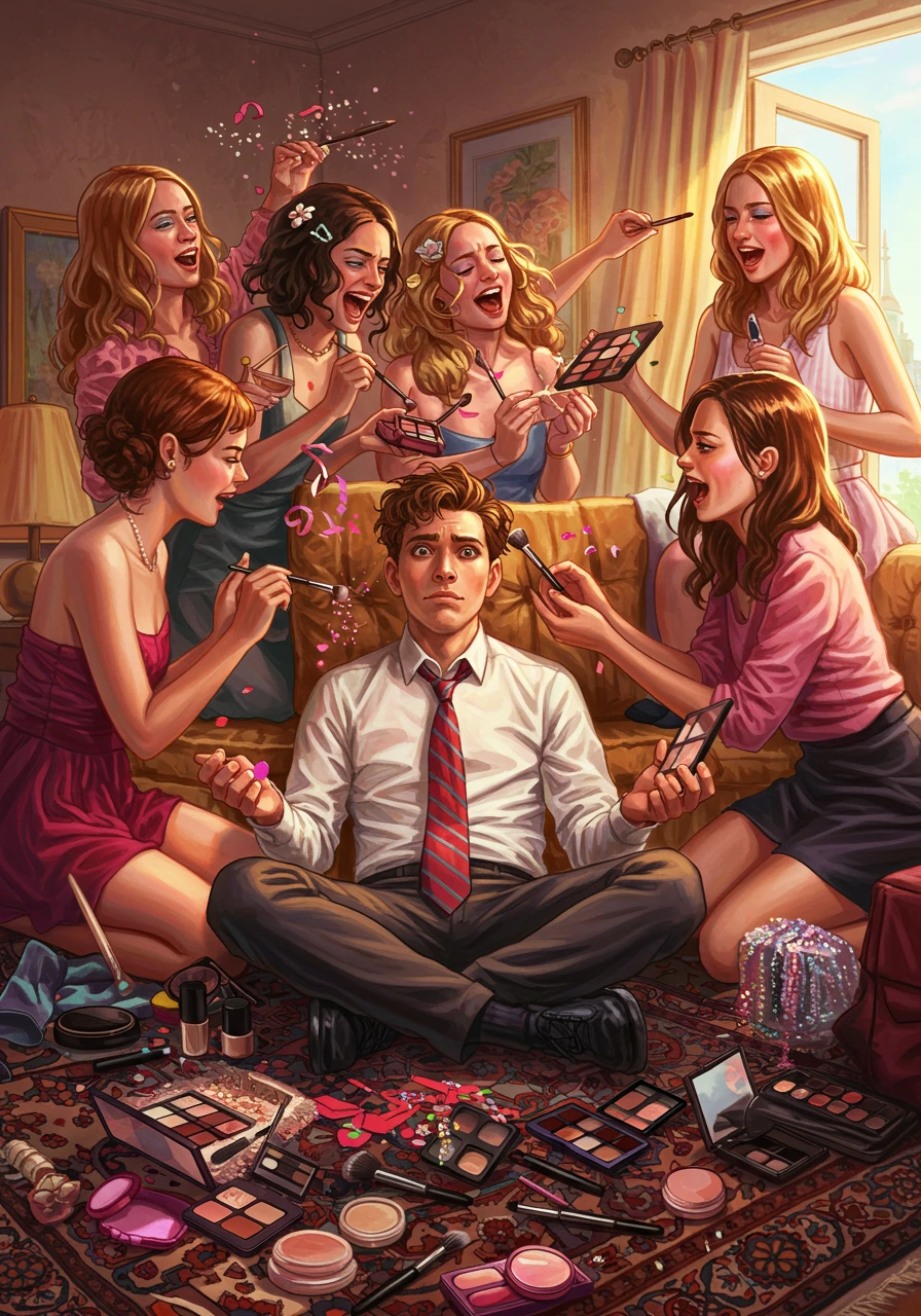 Makeup created on Craiyon