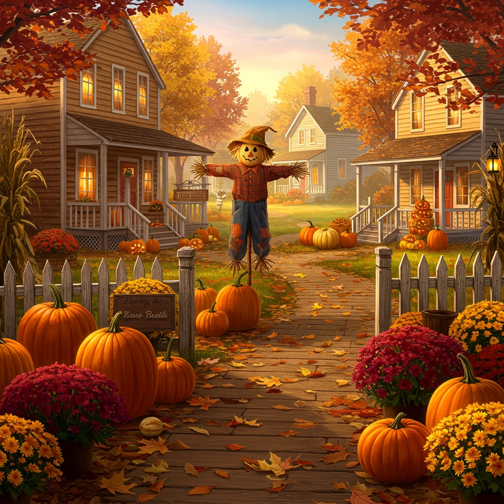 Village created on Craiyon