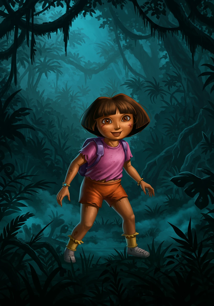 Dora the explorer created on Craiyon