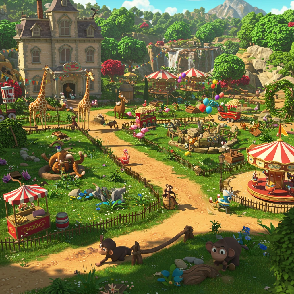 Zoo created on Craiyon