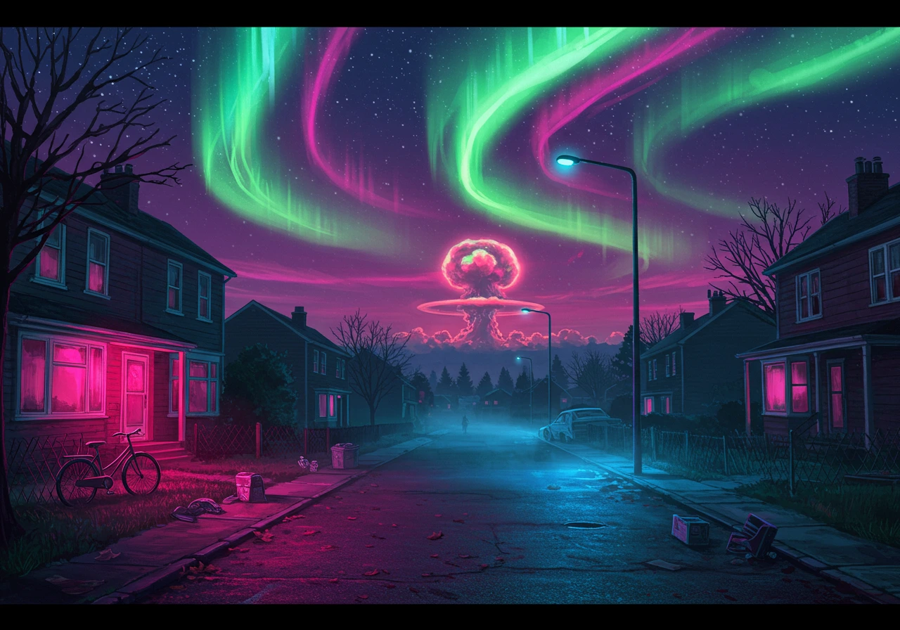 Urban landscape created on Craiyon