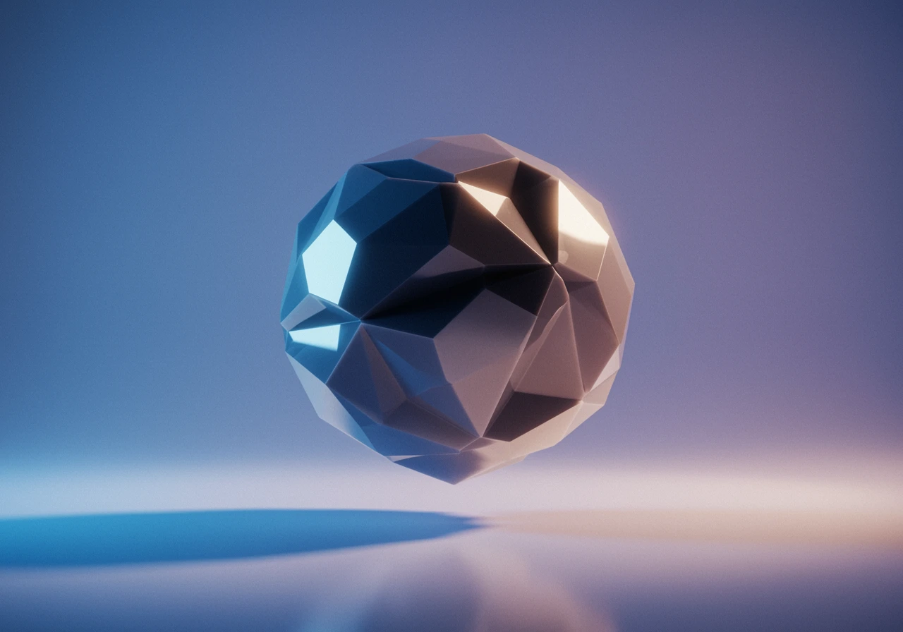 Geometric created on Craiyon