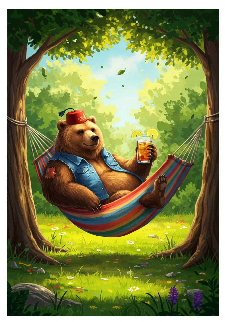 Leisure created on Craiyon