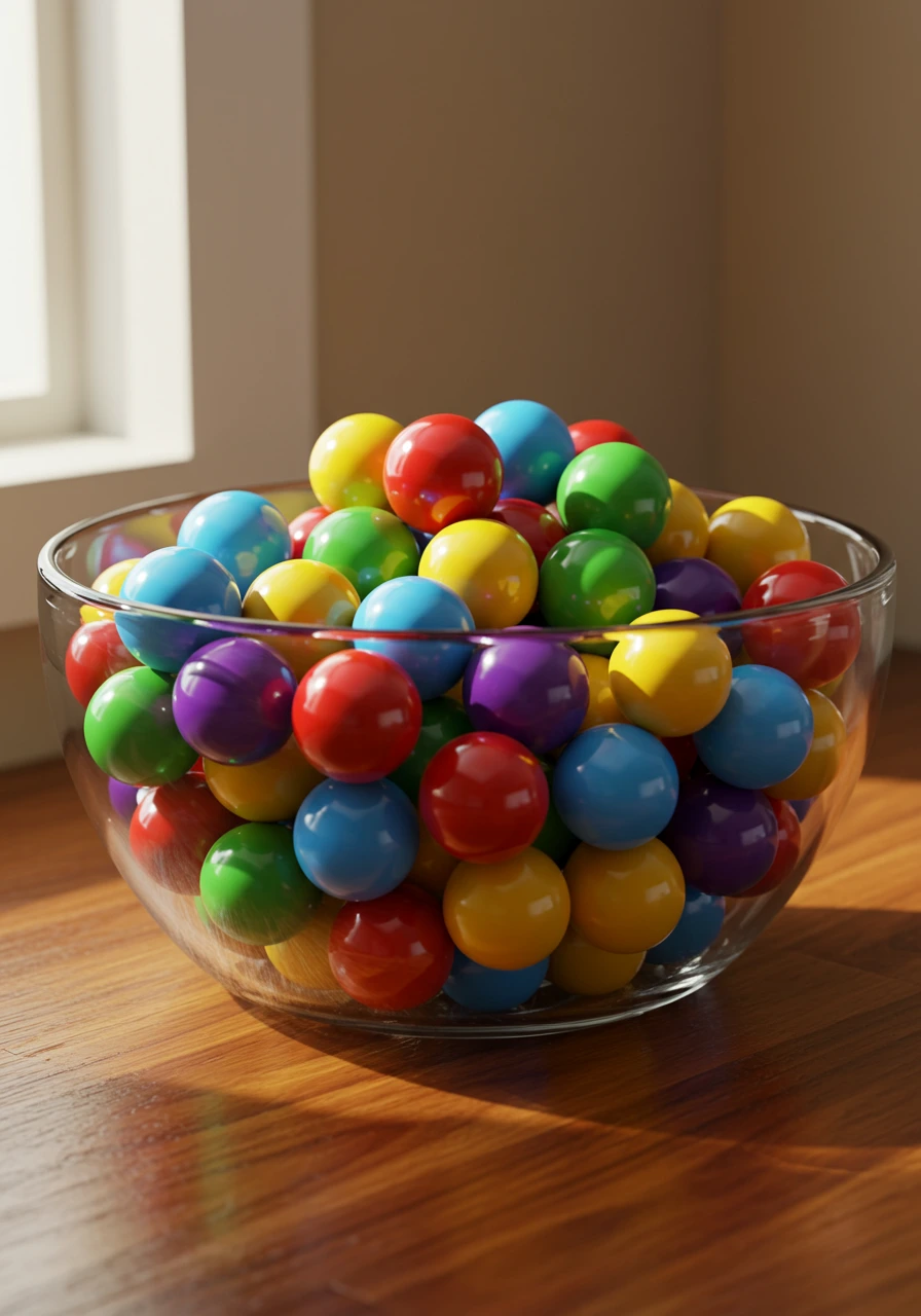 Candy created on Craiyon