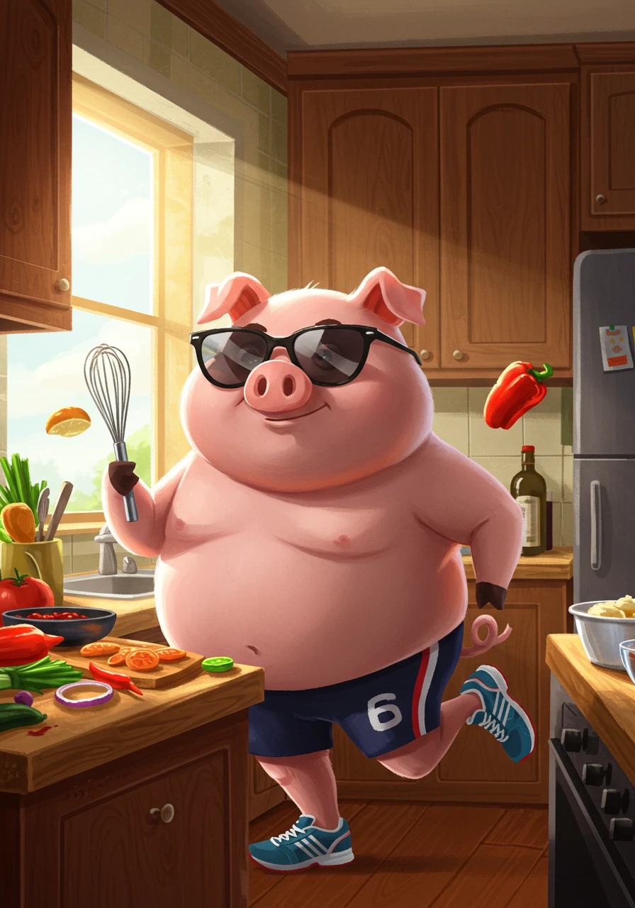 Cooking created on Craiyon