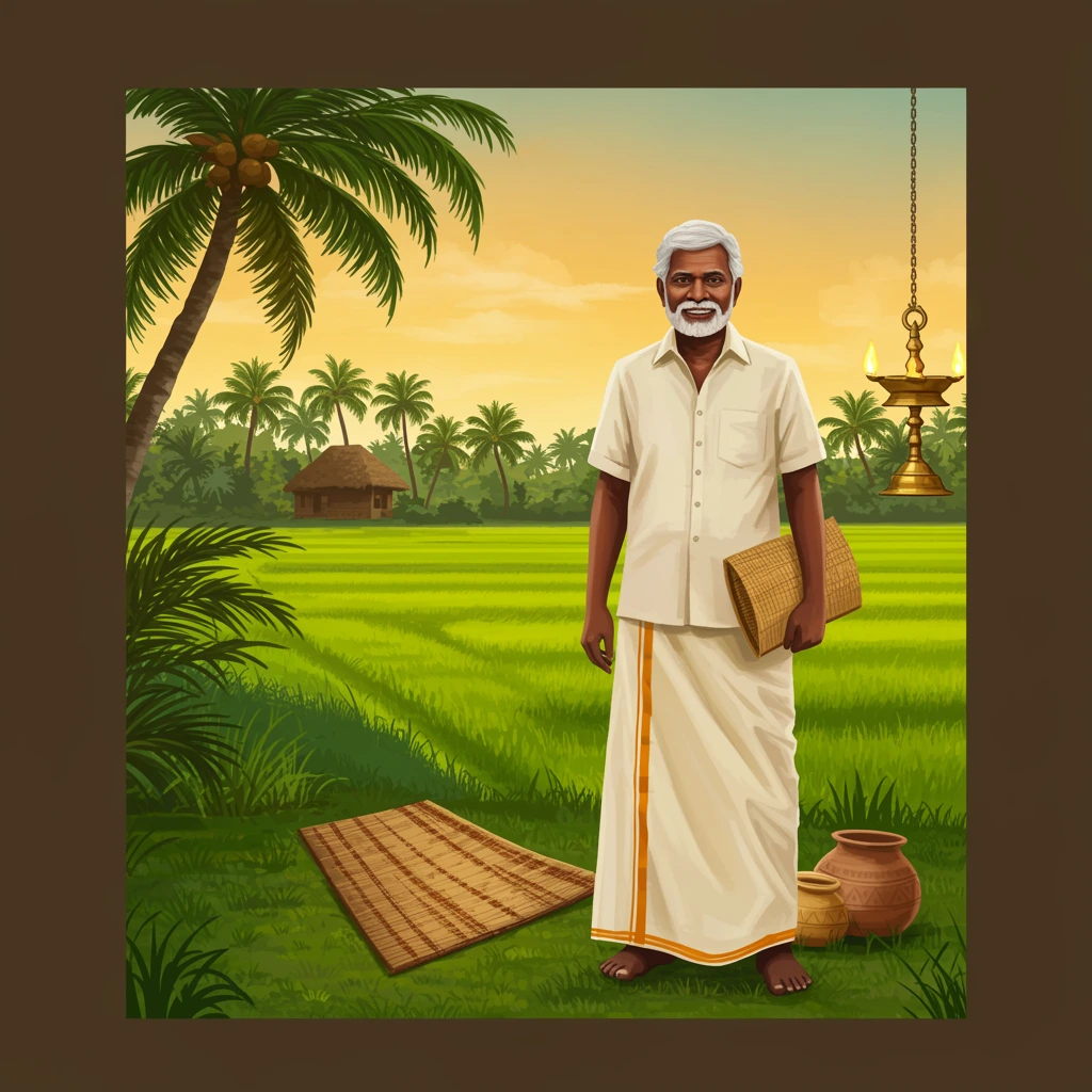 Rural landscape created on Craiyon