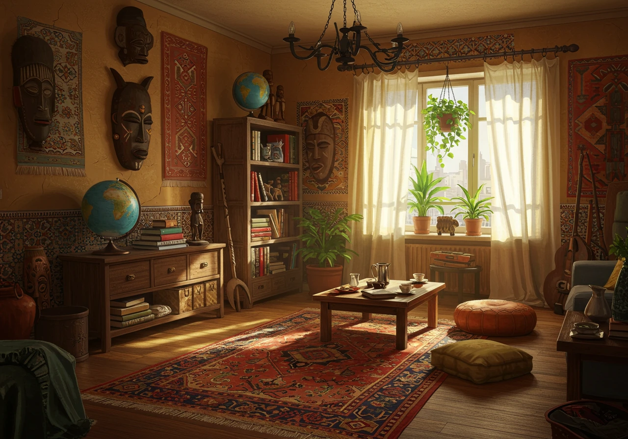 Bohemian created on Craiyon