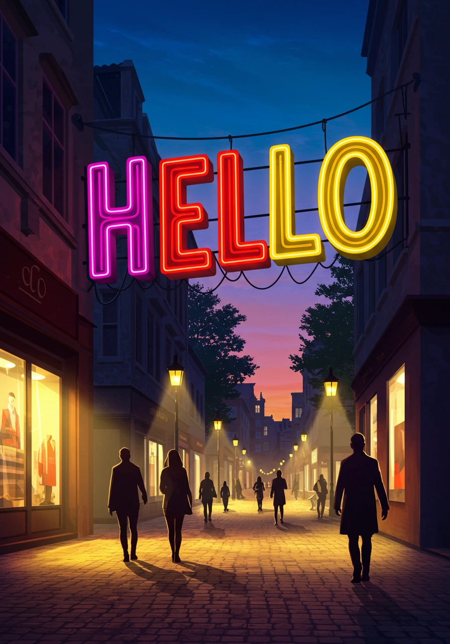 Neon created on Craiyon