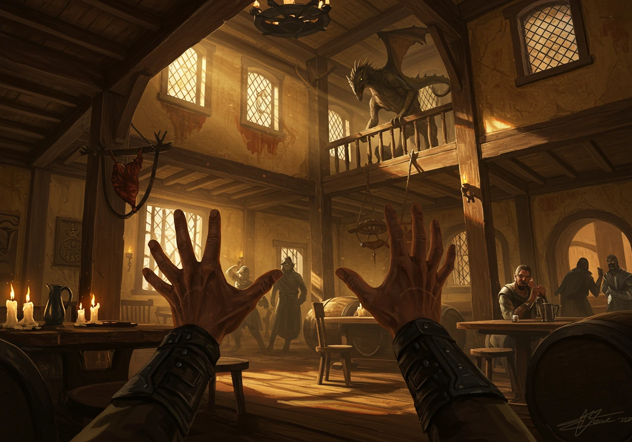 Tavern created on Craiyon