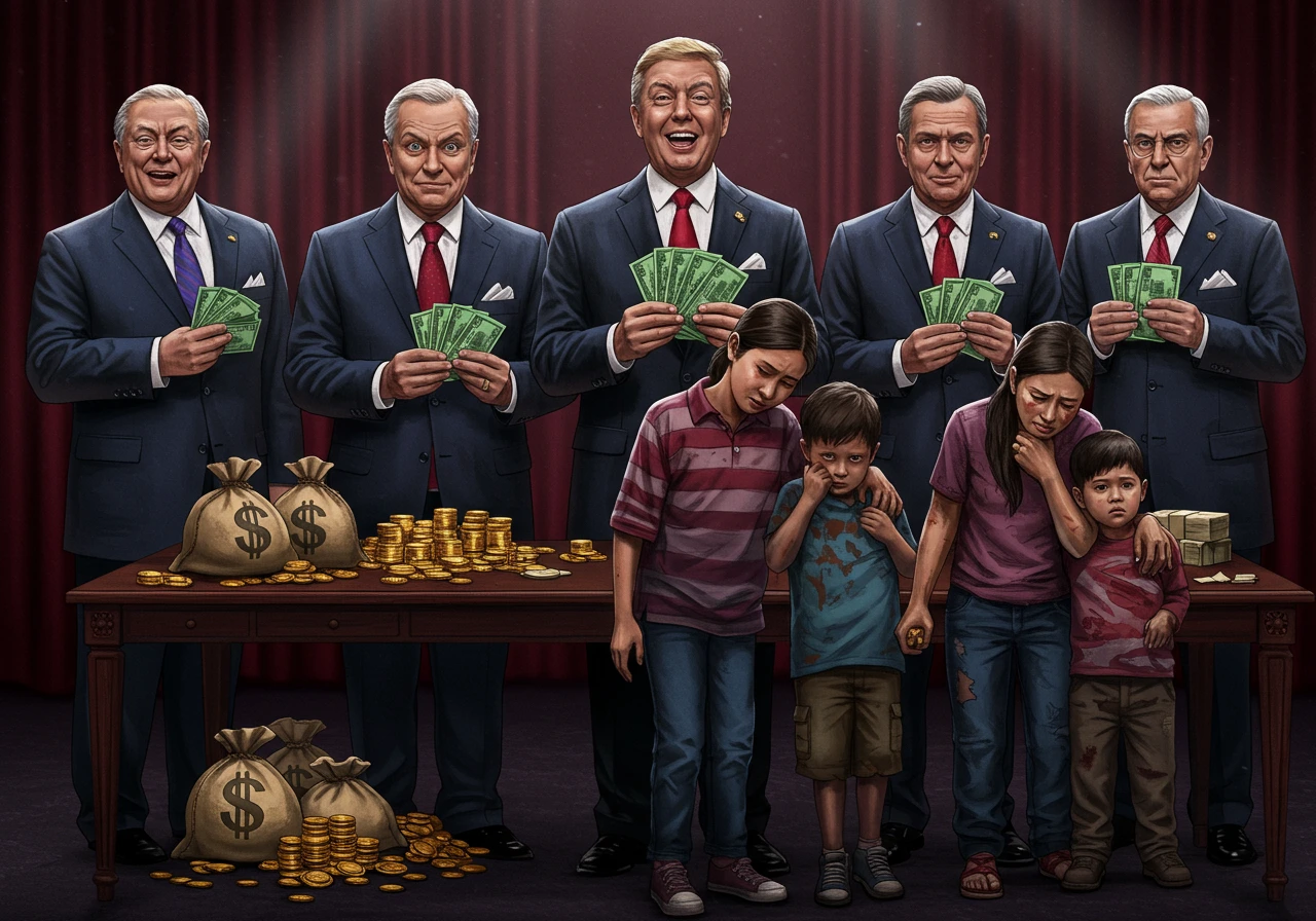 Social commentary created on Craiyon