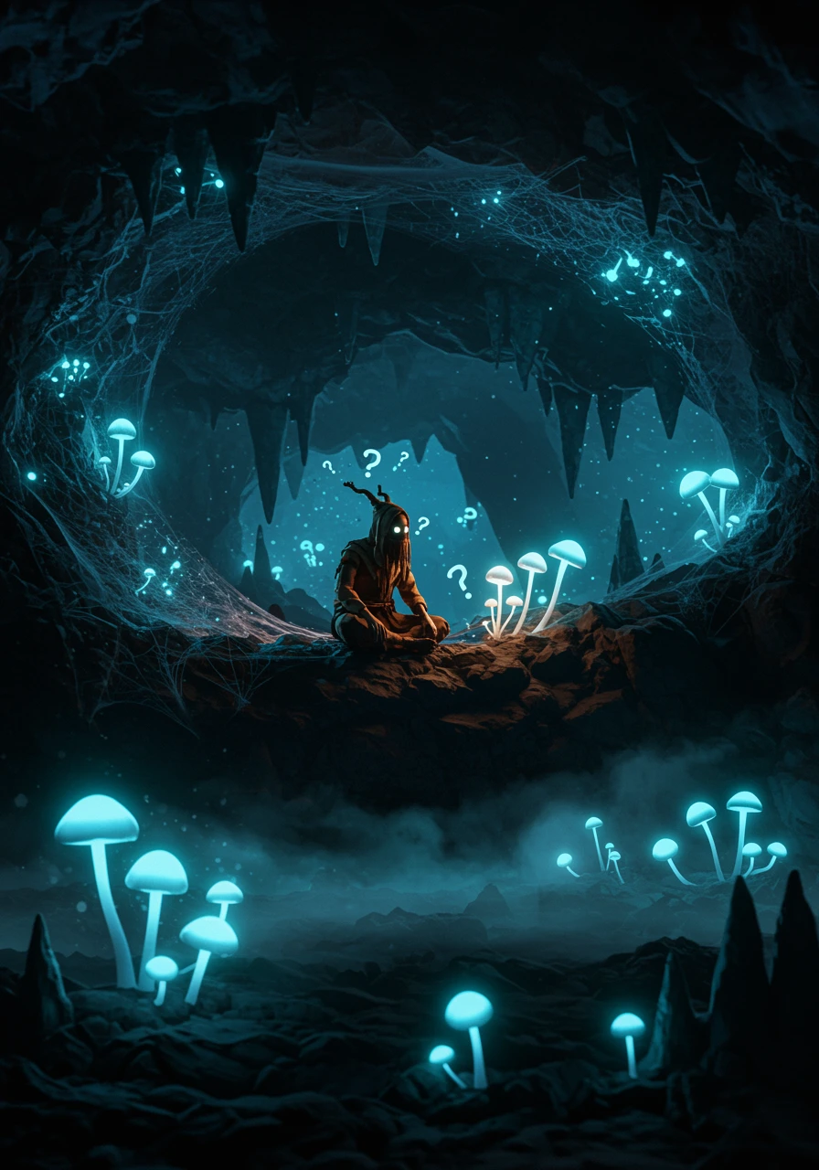 Cave created on Craiyon