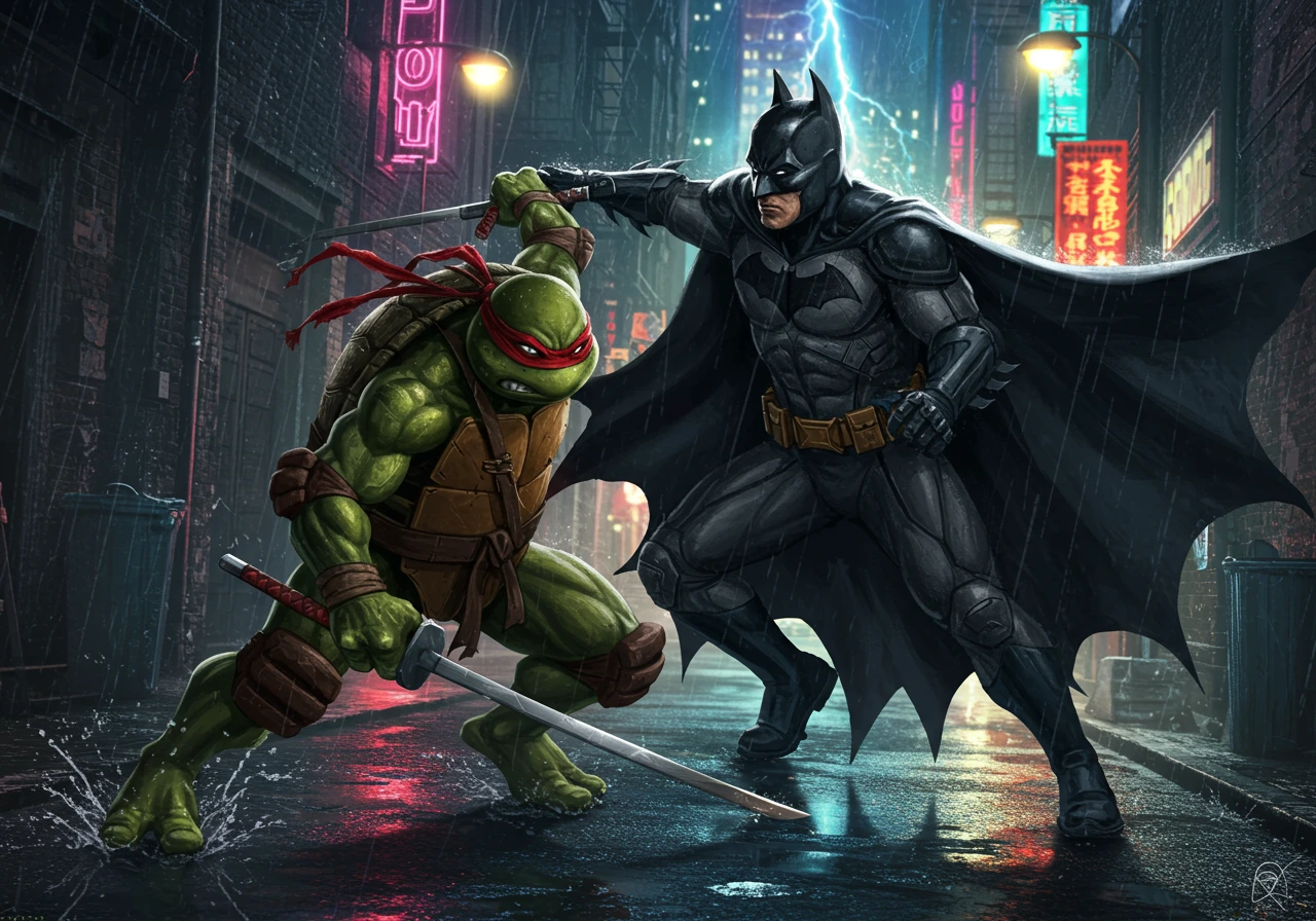 Comic books created on Craiyon