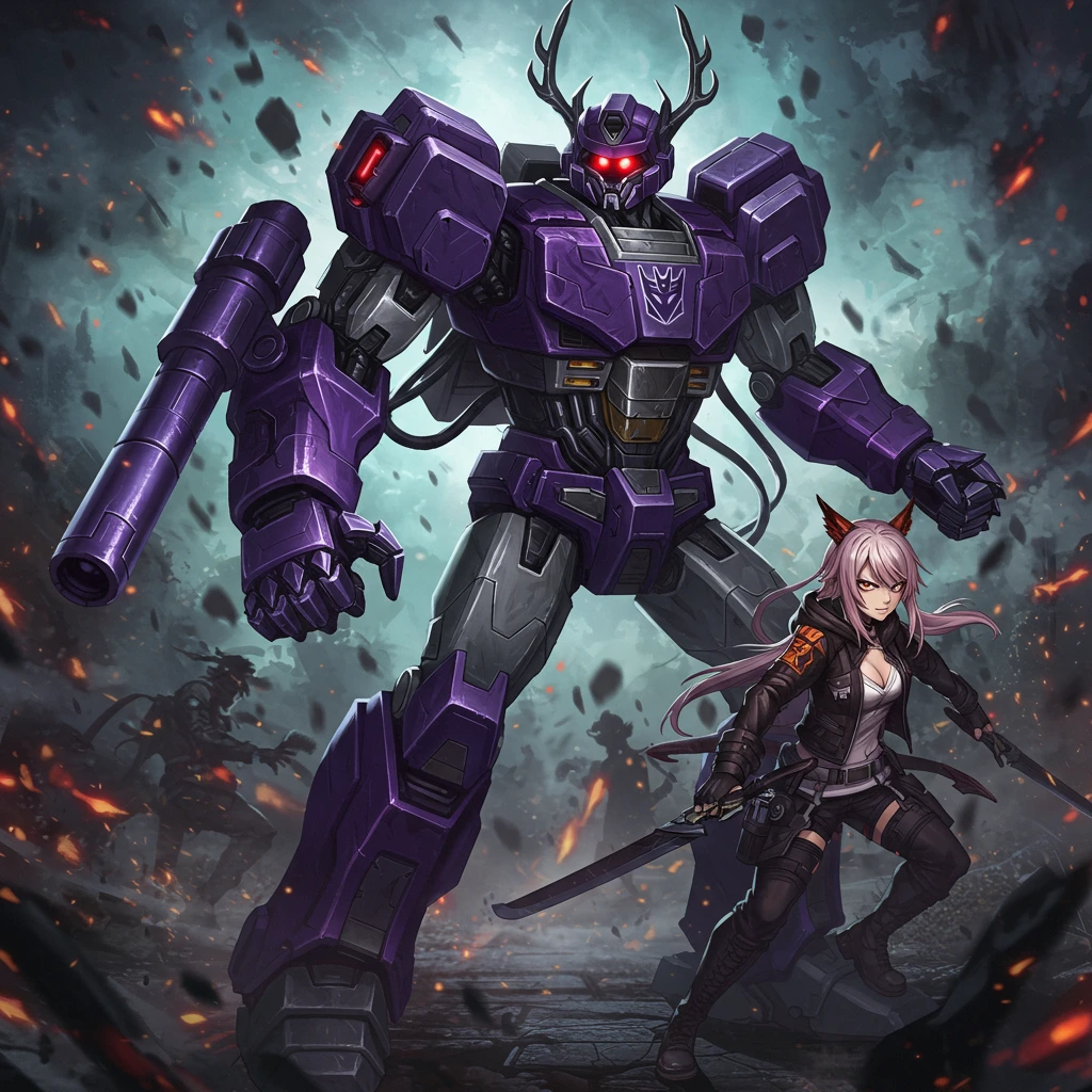 Mecha created on Craiyon