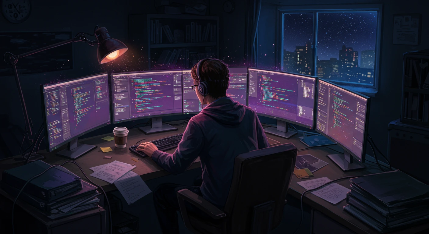 Coding created on Craiyon