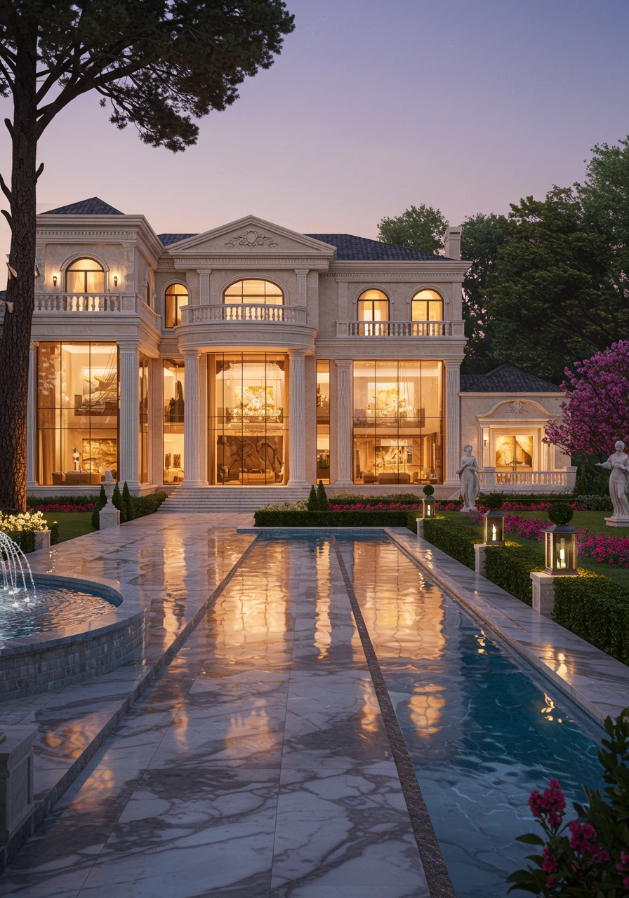 Mansion created on Craiyon