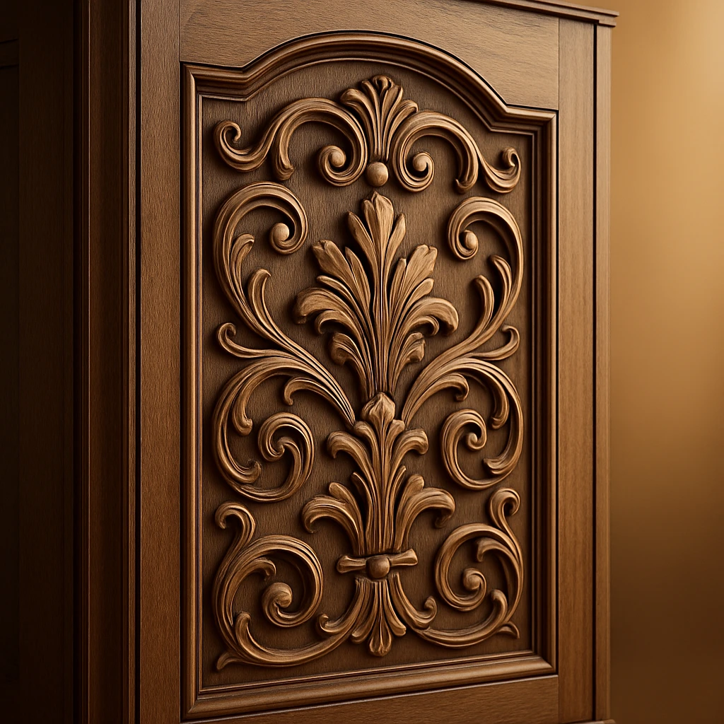 Woodwork created on Craiyon