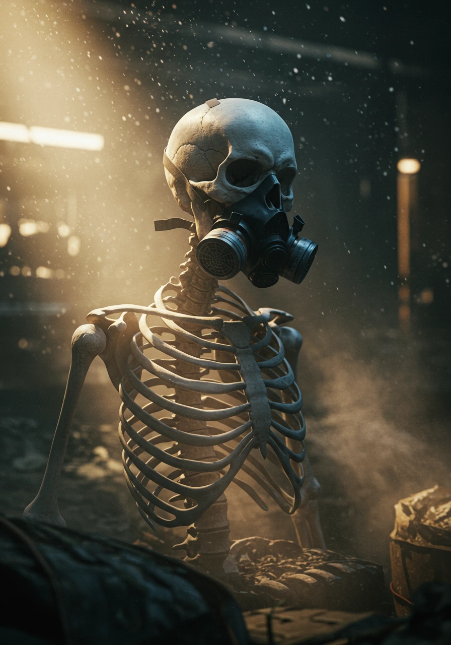 Skeleton created on Craiyon