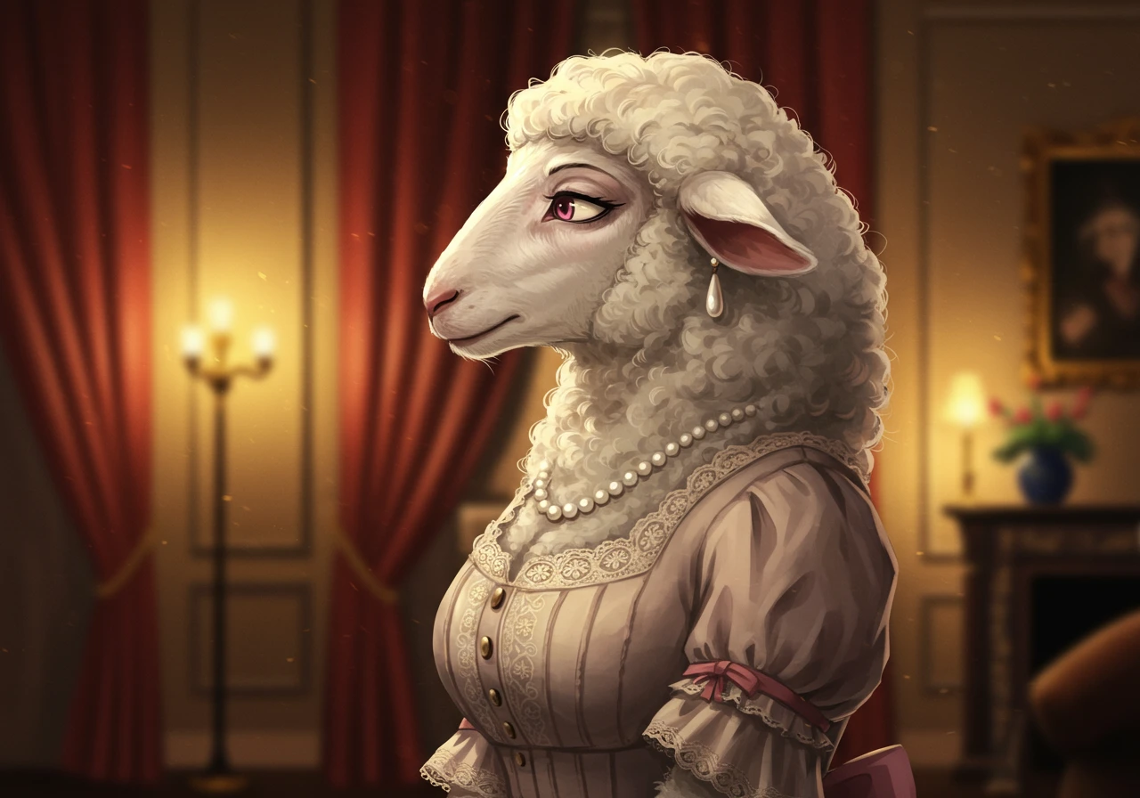 Historical fashion created on Craiyon