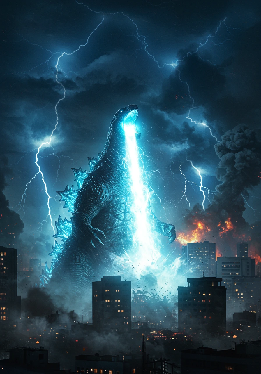 Kaiju created on Craiyon