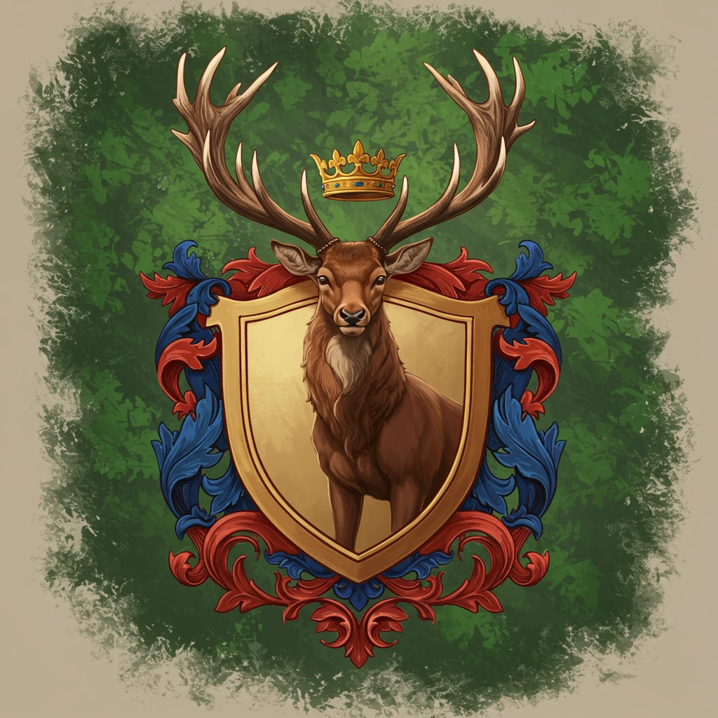 Heraldry created on Craiyon